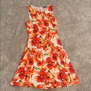 Soprano Orange Floral Dress
